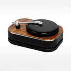 New Creative Solar Energy Record Player Rotating Perfume Car Accessories Aromatherapy Decoration