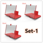 3D Screen Magnifier Signal Booster Mobile Screen Lightweight Foldable Magnifying Glass